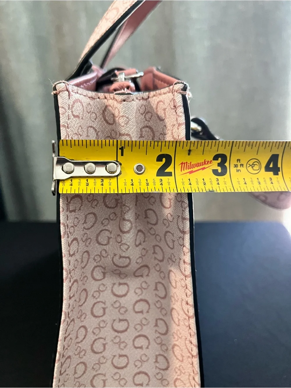 Guess structured satchel